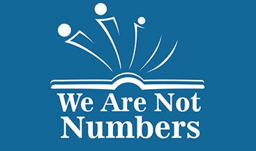 We Are Not Numbers logo